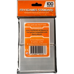 FRYXGAMES - 100 SLEEVES...