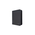 UP - 4-Pocket (80 Cartes) Zippered Toploader Pro-Binder - Noir