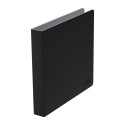 UG - Classeur Quadrow Xenoskin 3 Anneaux : Slim - Noir/Black