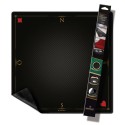Tapis de Cartes Prestige - Format Tarot : 60x60cm : Noir