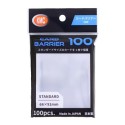 KMC - 100 Sleeves Standard : Card Barrier - Clear - 66x91mm