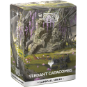 DS - 100 Sleeves Standard : MTG Landfall Series - Verdant Catacombs