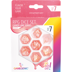 GG - Set de 7 dés RPG -...