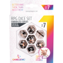 GG - Set de 7 dés RPG - Embraced Series : Shield & Weapons