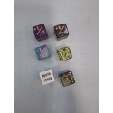 JCC/TCG - Lots de 6 dés marqueurs