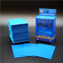 KMC - 100 Sleeves Hyper Mat Pro Embossed & Matte : Blue - 66x91mm