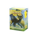 DS - 100 Sleeves Standard : Special Edition - Yellow / Silver Matte Dual
