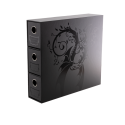 DS - Fortress - 3 Card Drawers : Vertical - Black / Noir