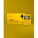 SC - 100 Colored Toploaders + Sleeves : Standard - Electric Yellow