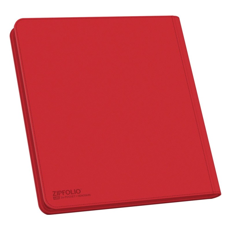 Flexxfolio 160 cartes standard -8 poches- Rouge